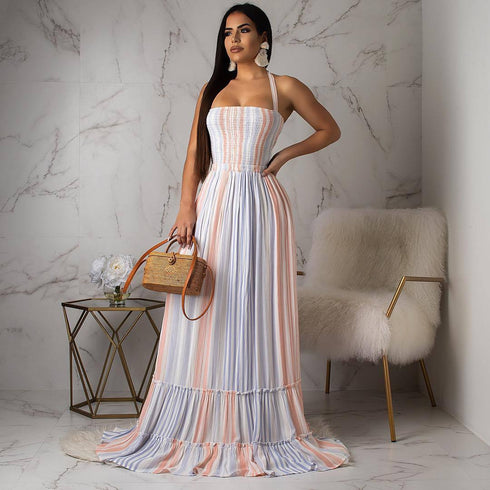 On Vacation | sexy maxi dress